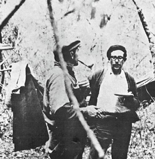 Con Rodolfo Saldaña